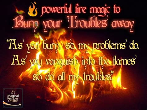 Fire magic and its role in personal protection